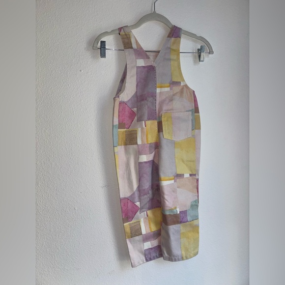 Favourite People 'Elmer' Floral Overalls Size 2/3 NWT - Picture 3 of 6